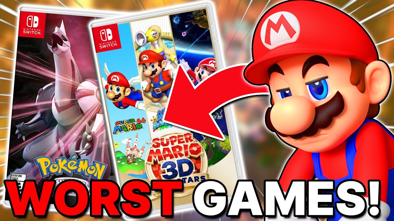 Top 15 WORST Nintendo Switch Games