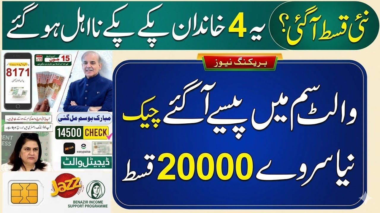 14500 New Update 2026 | 8171 Payment Check By CNIC | Benazir Kafalat Wallet SIM | Dynamic Survey