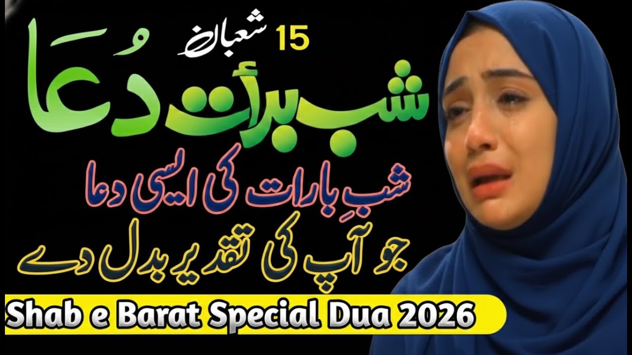 Shab-e-Barat Special Dua 2026 🤲 | Shab-e-Barat Ijtimai Dua | Morning Reminder