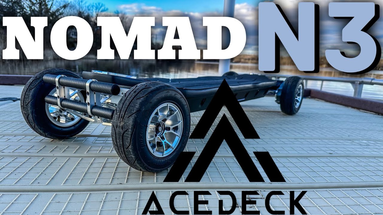 Обзор электроскейтборда ACEDECK NOMAD N3
