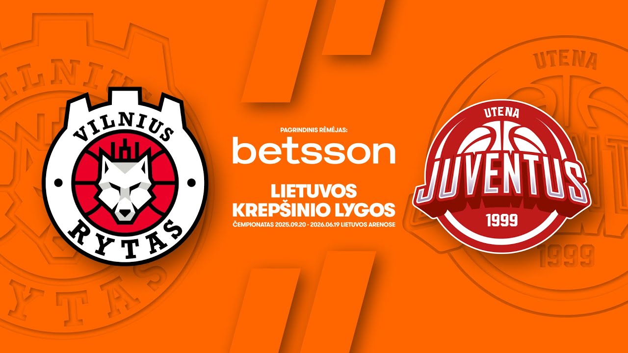 LKL, kurią remia Betsson, rungtynių apžvalga: „Rytas“ - „Juventus“ [2026-01-24]