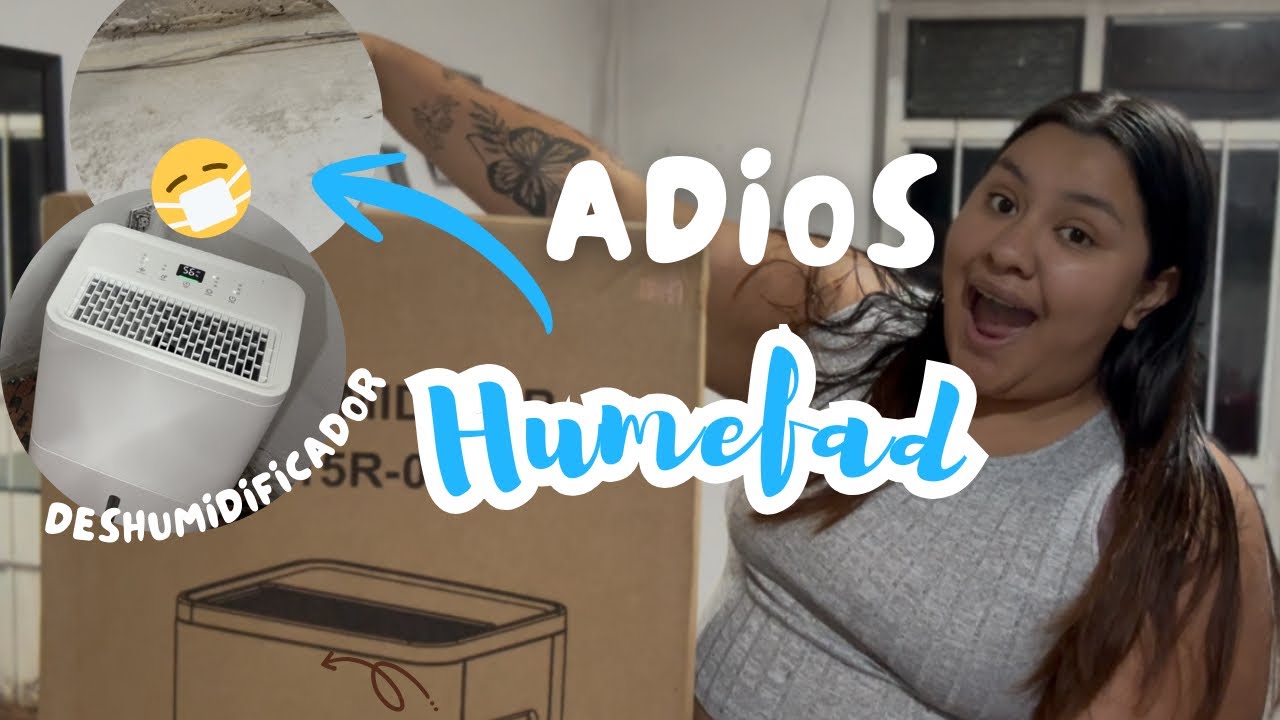 ADIÓS HUMEDAD💦/Elimine la humedad de mi casa🏠 con un Deshumidificador/ Limpieza/ Laura Guevara 