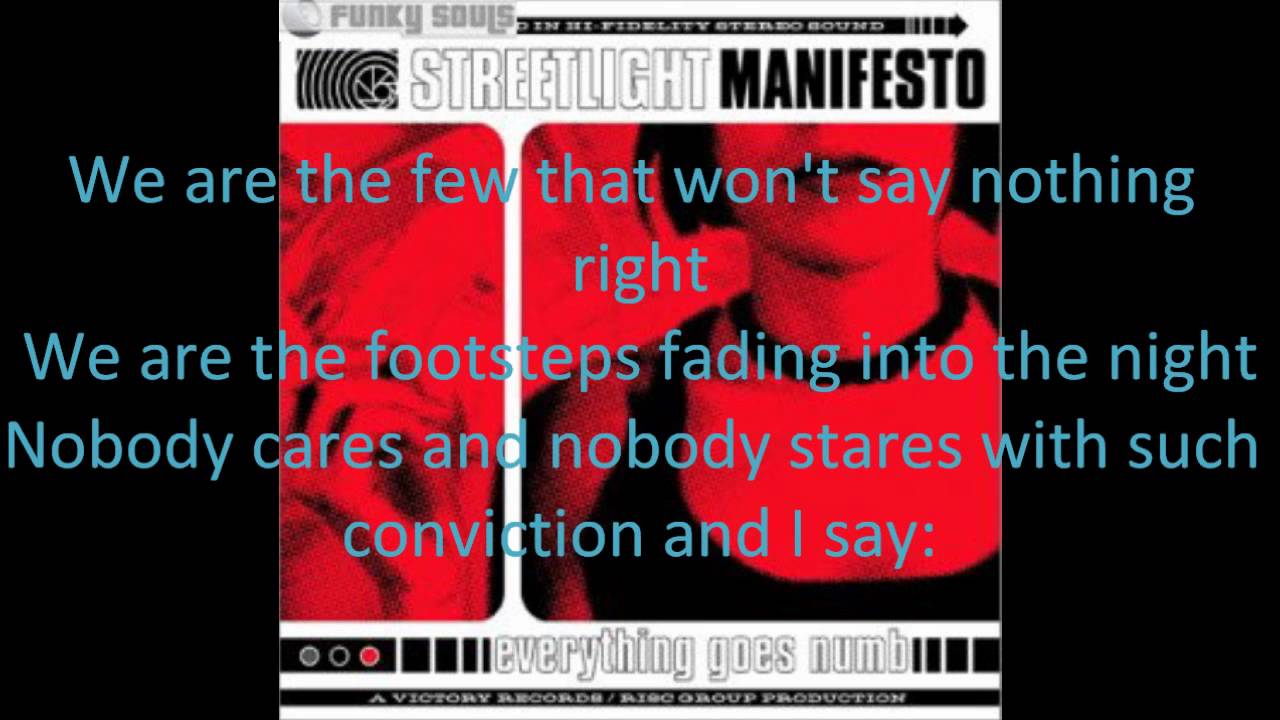 Streetlight Manifesto - We Are The Few (W/Lyrics)