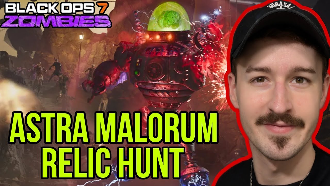 3 RELICS LEFT TO FIND ON ASTRA MALORUM! - 'BLACK OPS 7' ZOMBIES!