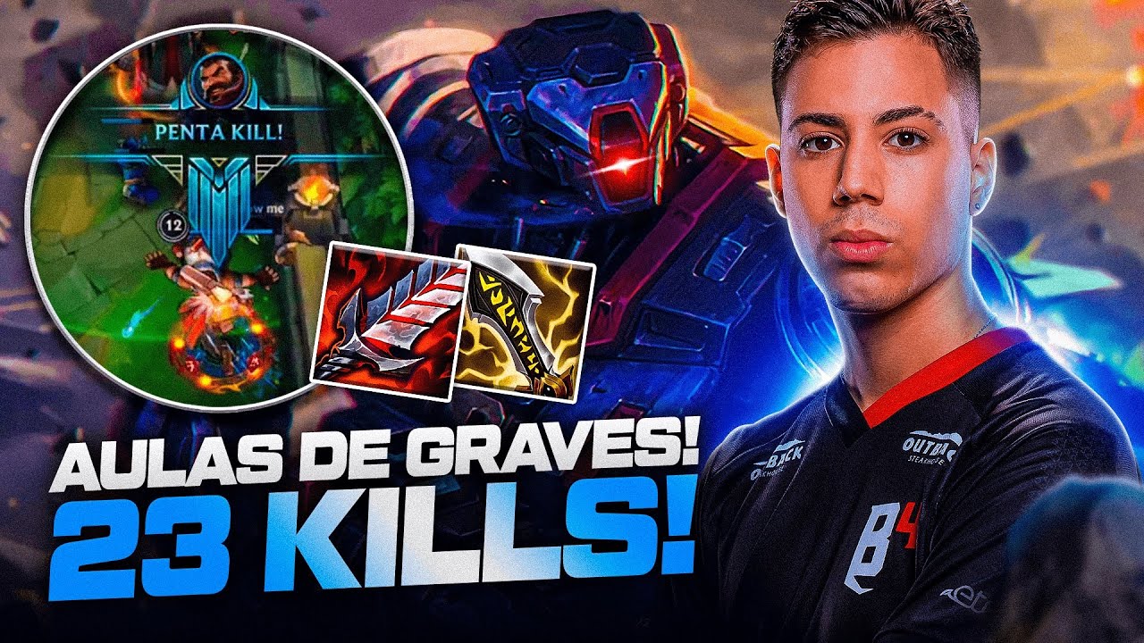 É MUITO IMPORTANTE CORTA CURA CEDO VS RENGAR | GRAVES + LULU = PENTAKILL - WILD RIFT