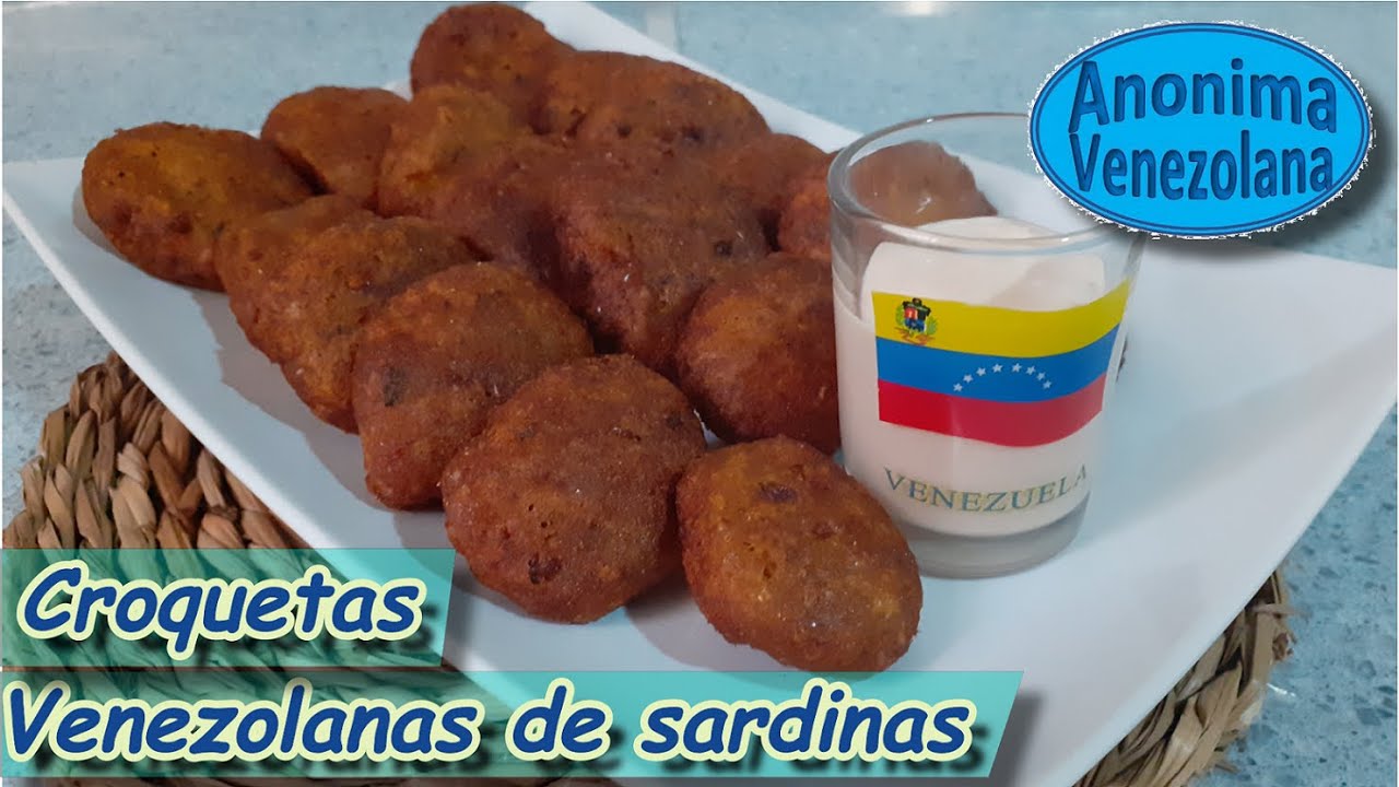 Croquetas de sardinas al estilo Venezolano - CROQUETAS CASERAS VENEZOLANAS