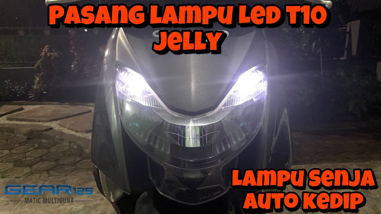Cara ganti Lampu senja Yamaha gear 125