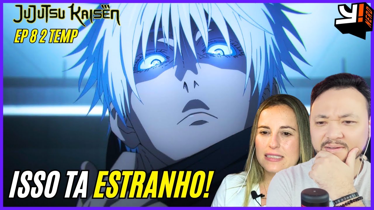 GOJO VS JOGO E HANAMI | React JuJutsu Kaisen Temp 2 Ep 8