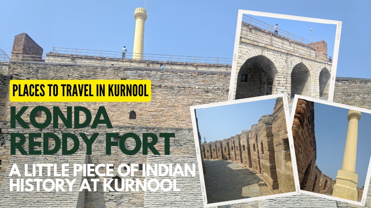 Tour and History of Konda Reddy Fort / Kurnool Fort | Places to visit in Kurnool City