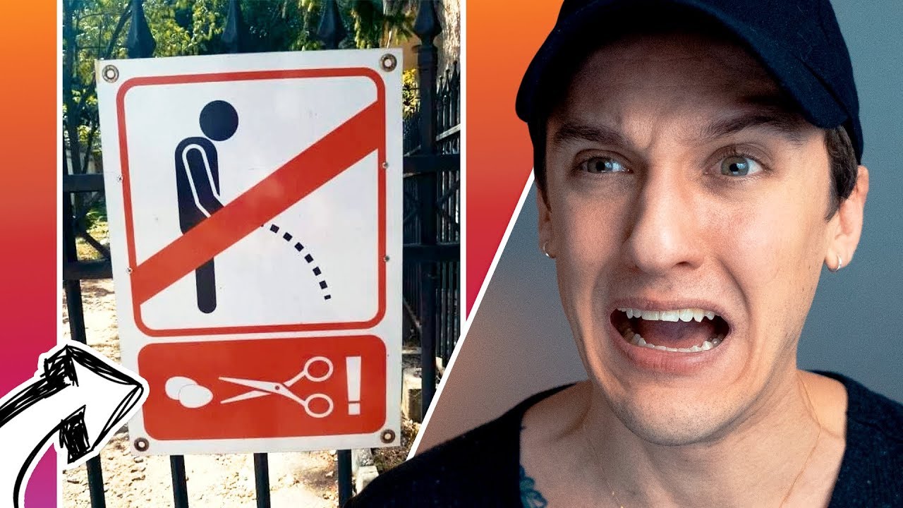 Vad Är Det Ens JAG TITTAR PÅ?! **Reagerar På Sjuka Bilder**