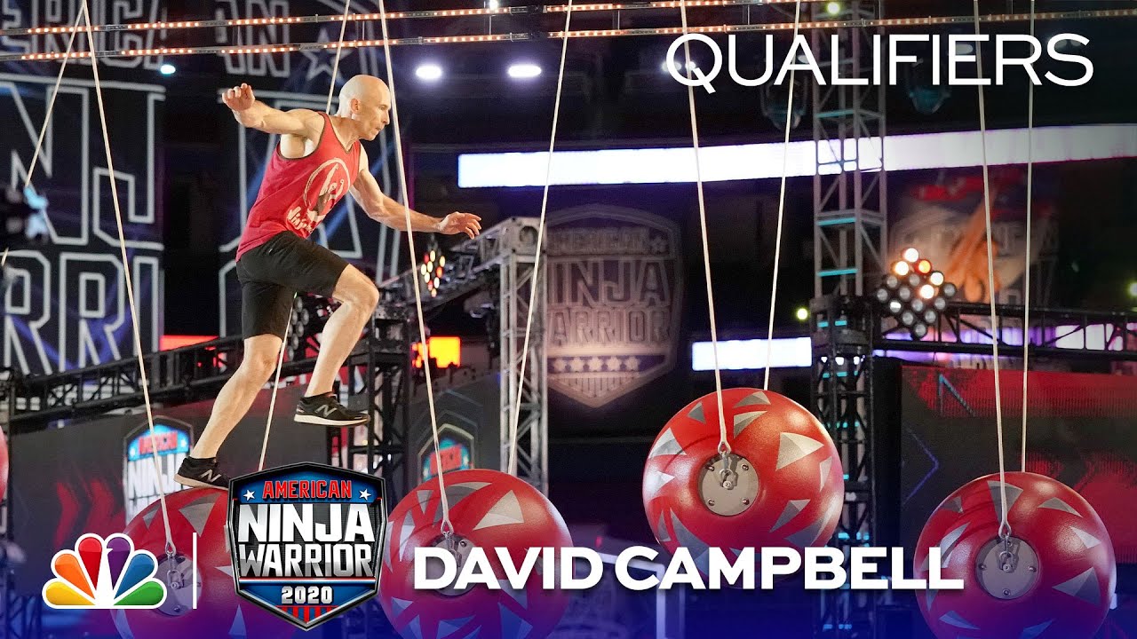 David Campbell Stuns All - American Ninja Warrior Qualifiers 2020