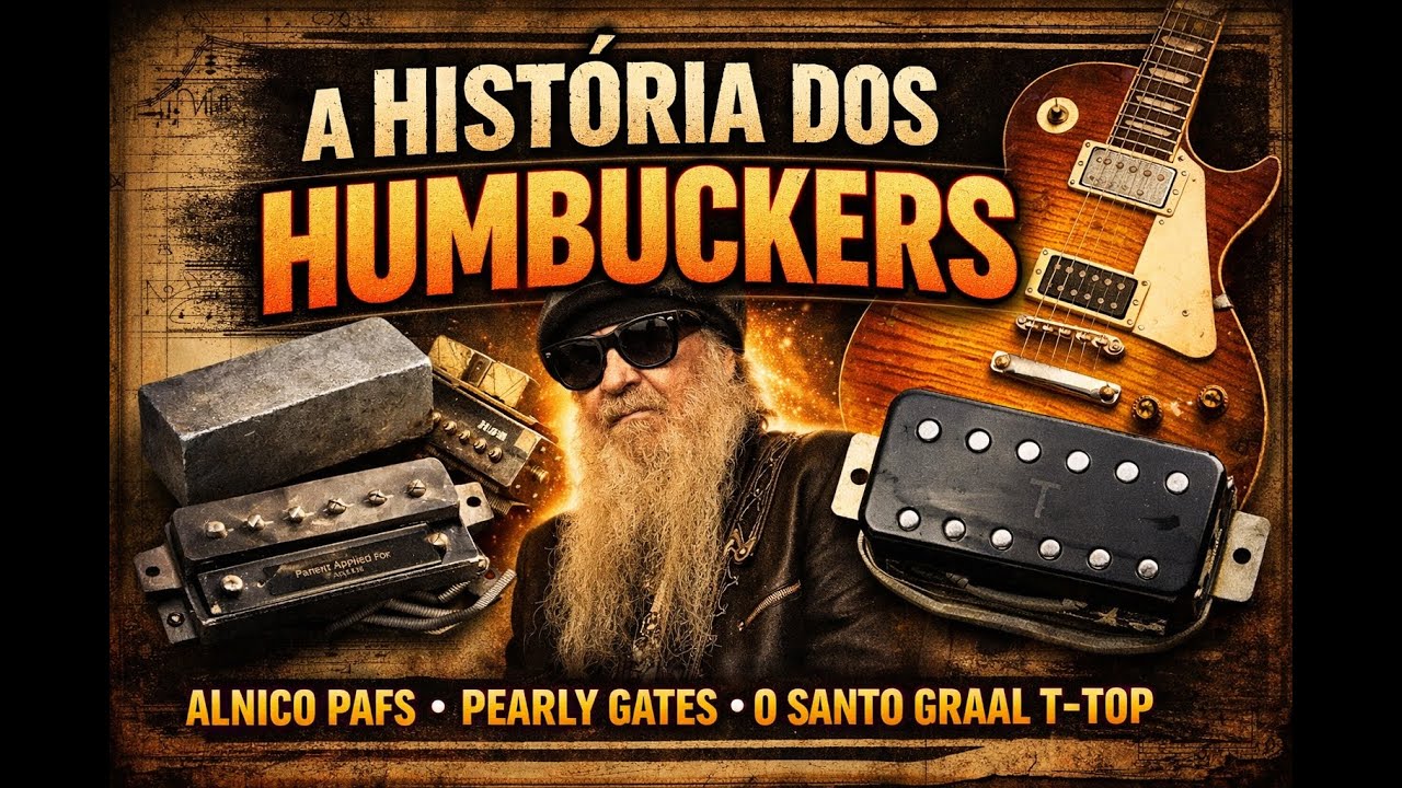 A História dos Humbuckers | PAF, Pearly Gates e o Santo Graal T-Top