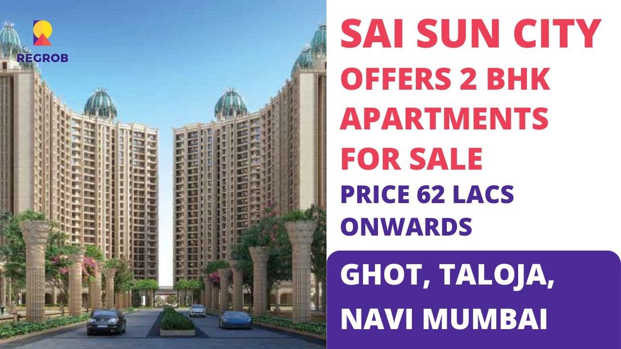 Paradise Sai Sun City |☎️ 7428091724 | 2 BHK Apartments For Sale in Ghot, Taloja, Navi Mumbai