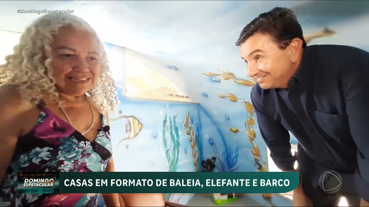 'Achamos no Brasil': Conhe&ccedil;a as casas inusitadas em formato de baleia, elefante e barco