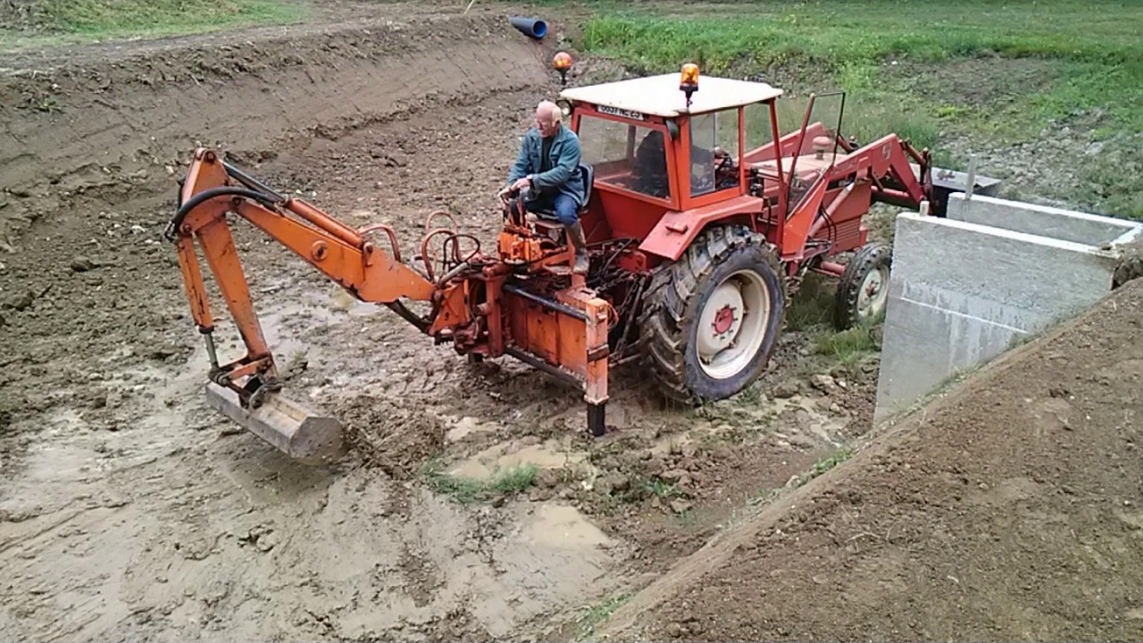 Création d'un plan d'eau