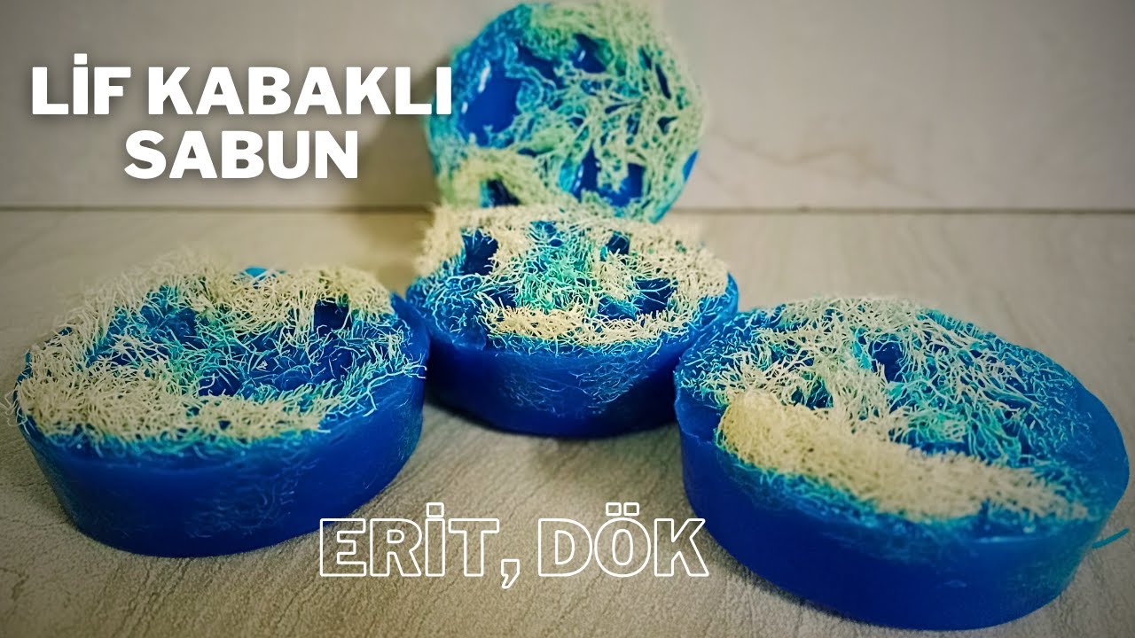 KABAK LİFLİ SABUN NASIL YAPILIR? Bölüm 1: Erit Dök ve Dezavantajı.