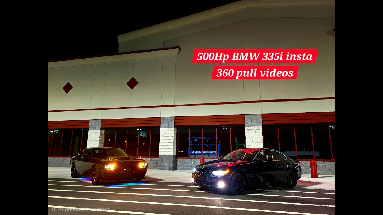 Testing out the turbos! 500Hp BMW 335i