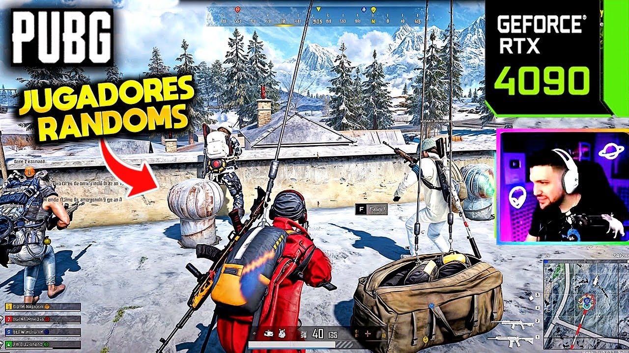 PUBG pero con jugadores RANDOMS en VIKENDI - RTX 4090 24gb ( GRAFICOS EN ULTRA y AL MAXIMO )