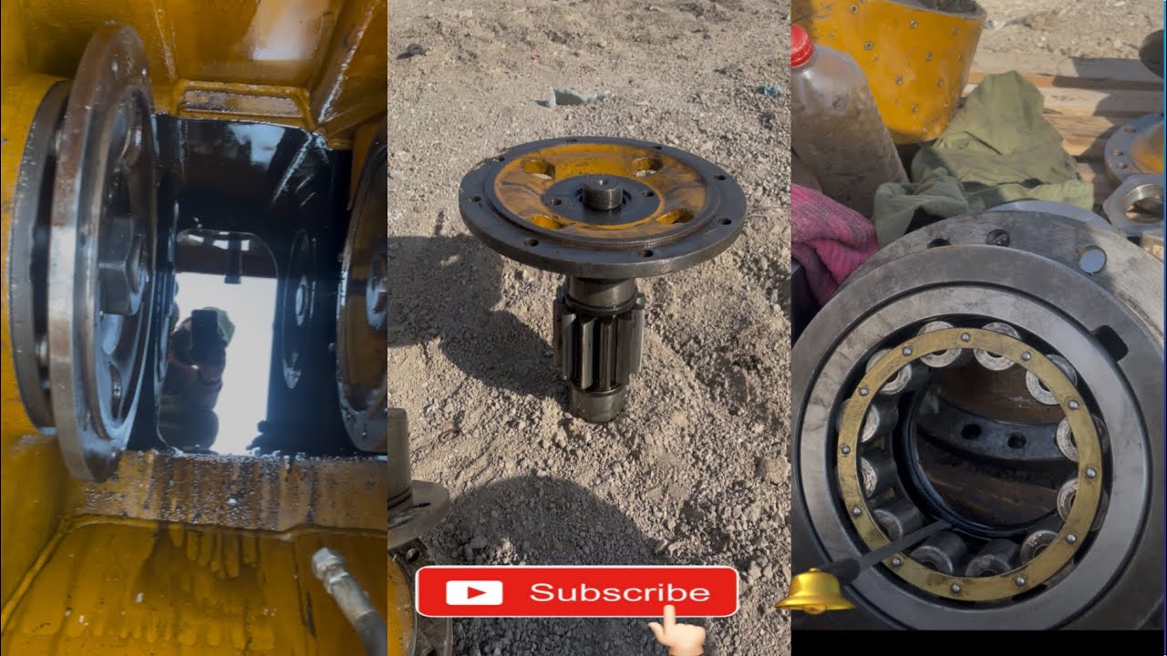 The gear oil comes in the final drop.