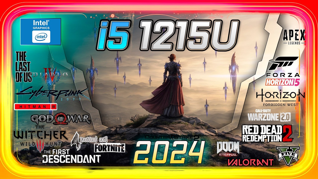 Intel UHD Graphics in 30 GAMES      |  i3-1215u in 2024-2025 |  THIS SHOULDN’T BE POSSIBLE