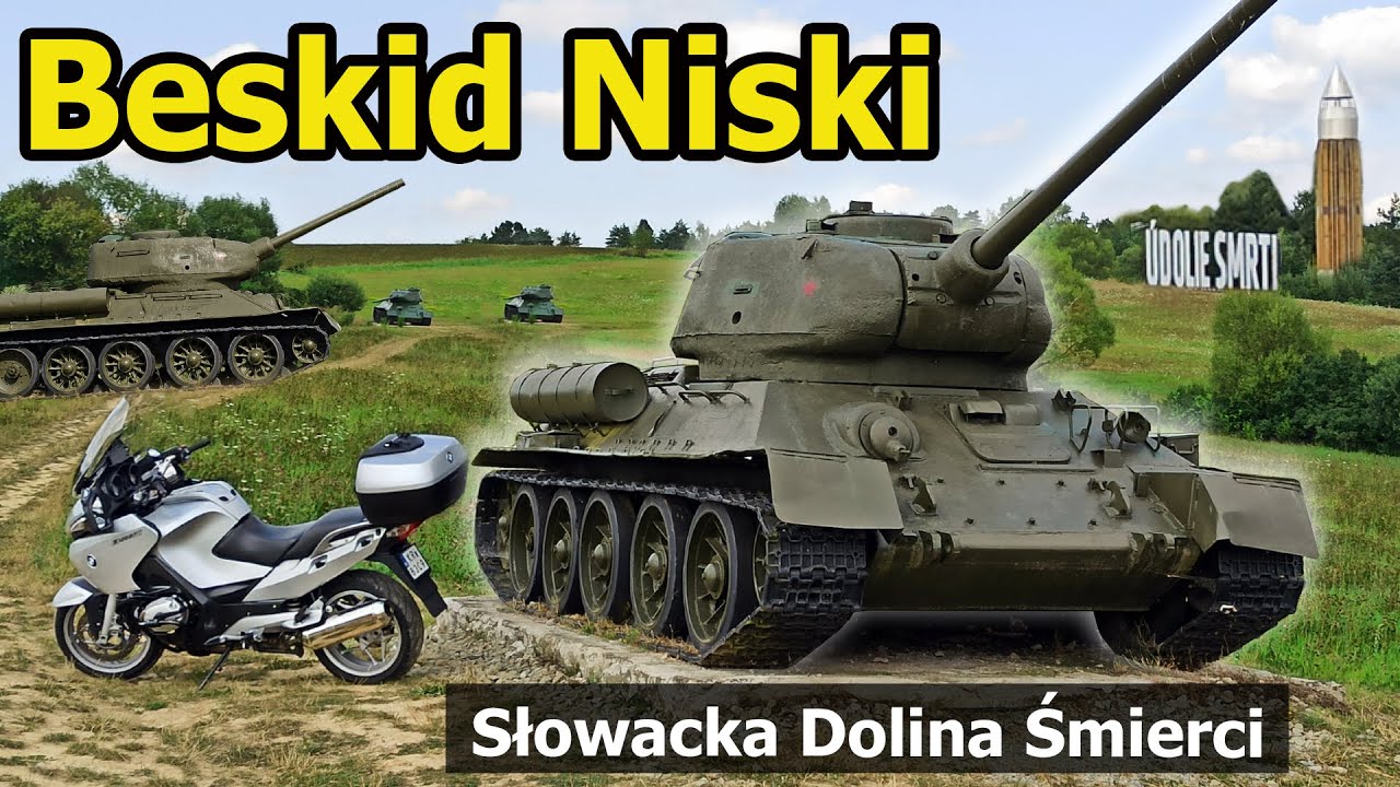 Beskid Niski Motocyklem, Słowacka Dolina Śmierci oraz piękne i malownicze trasy.