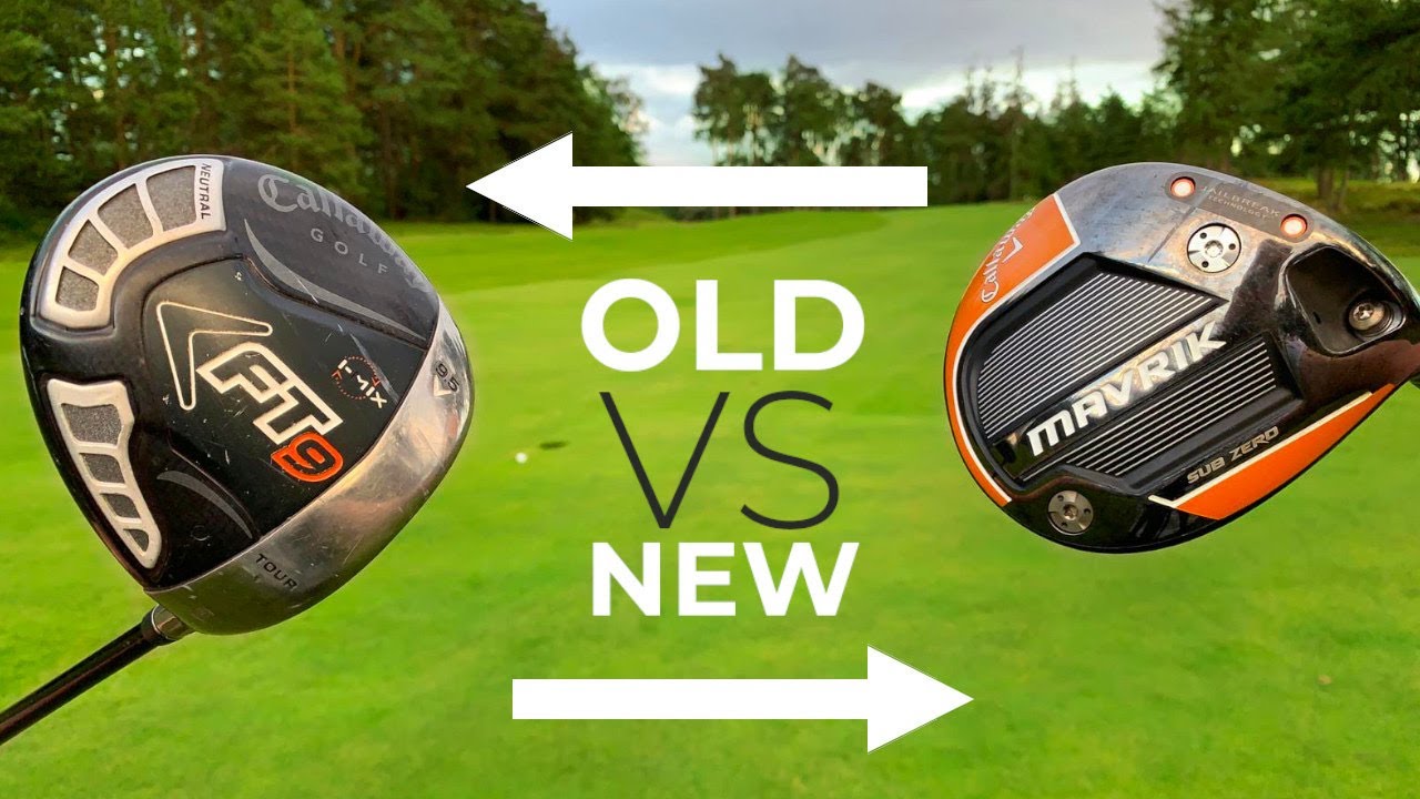 OLD VS NEW CALLAWAY DRIVER! *10 YEAR CHALLENGE*