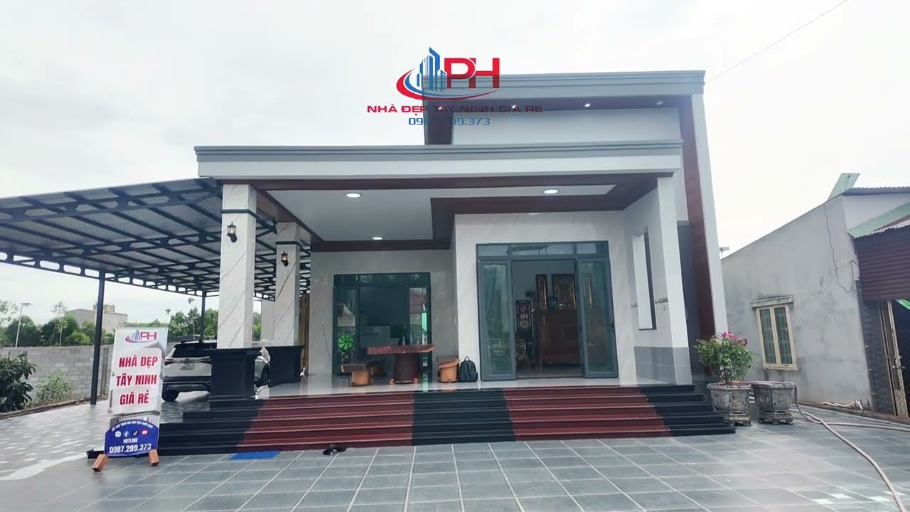 🏡🏡MẪU NHÀ CẤP 4 HIỆN ĐẠI TẠI TÂN BIÊN - TÂY NINH