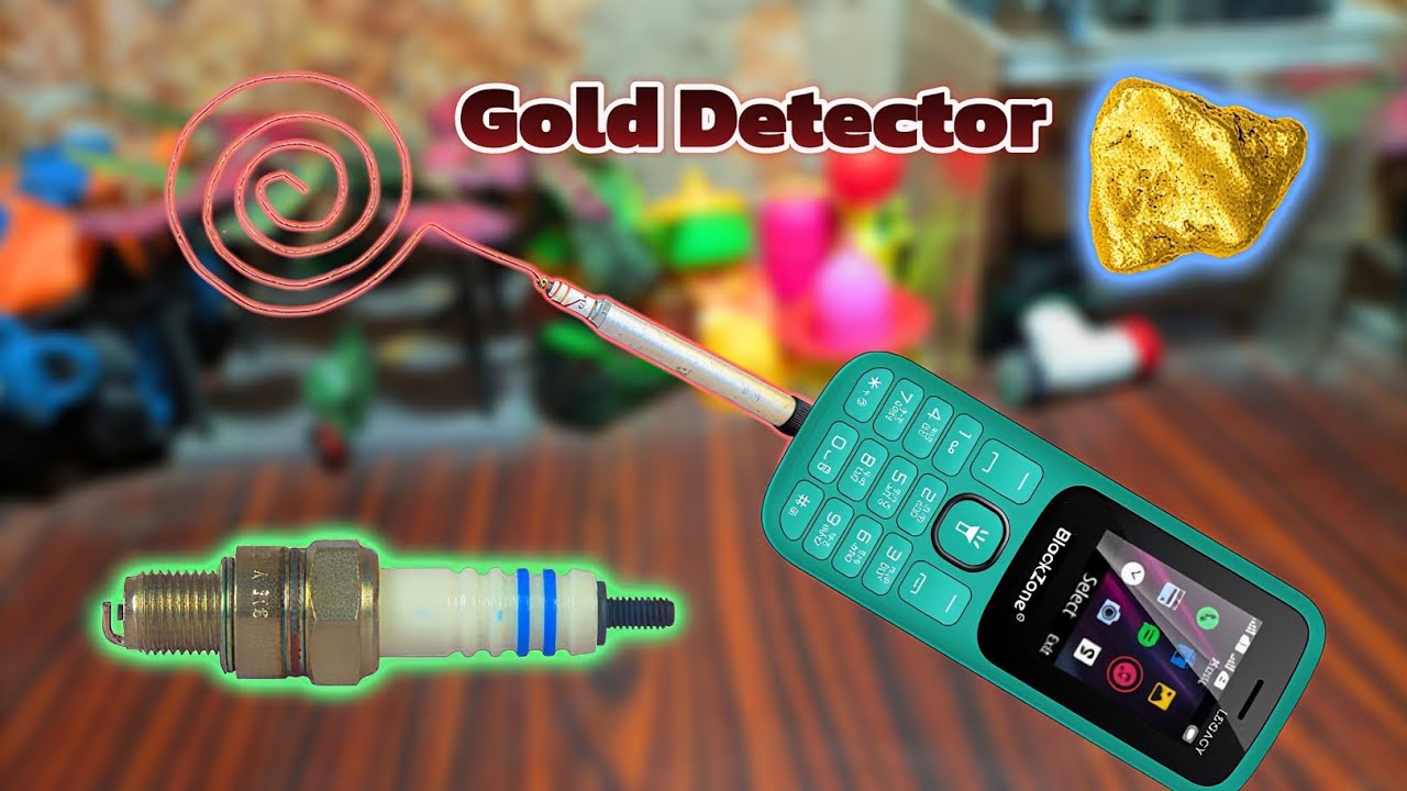 How to make Gold Detector using bike plog | Homemade Gold Detector | Gold Detector |