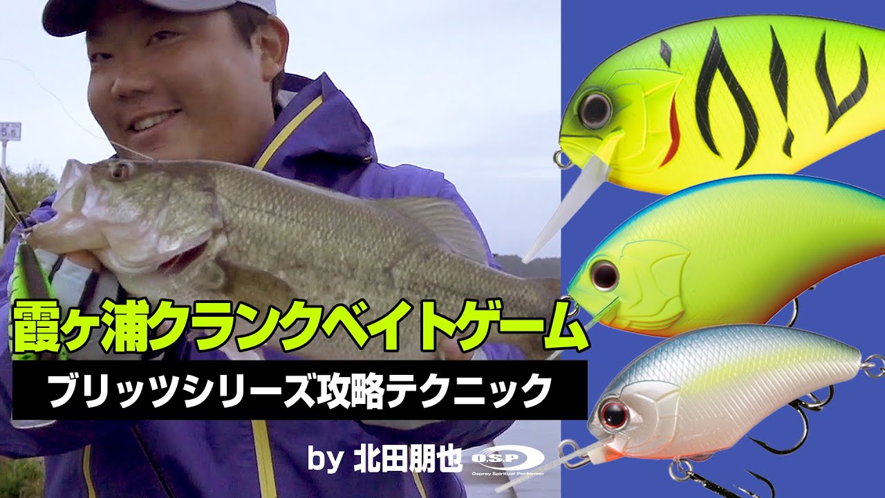 【ブリッツ】霞ヶ浦クランクベイトゲーム・ブリッツシリーズ攻略テクニック【北田朋也】
