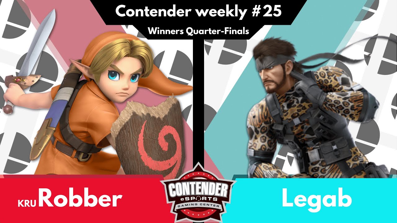 Robber vs Legab | Winners Quarter-Finals | Smash Ultimate Weekly #25!