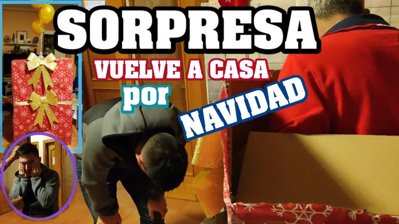 REACCIÓN  a la SORPRESA MAS EMOTIVA |  VUELVE a CASA POR NAVIDAD | @lasonrisadeander2336