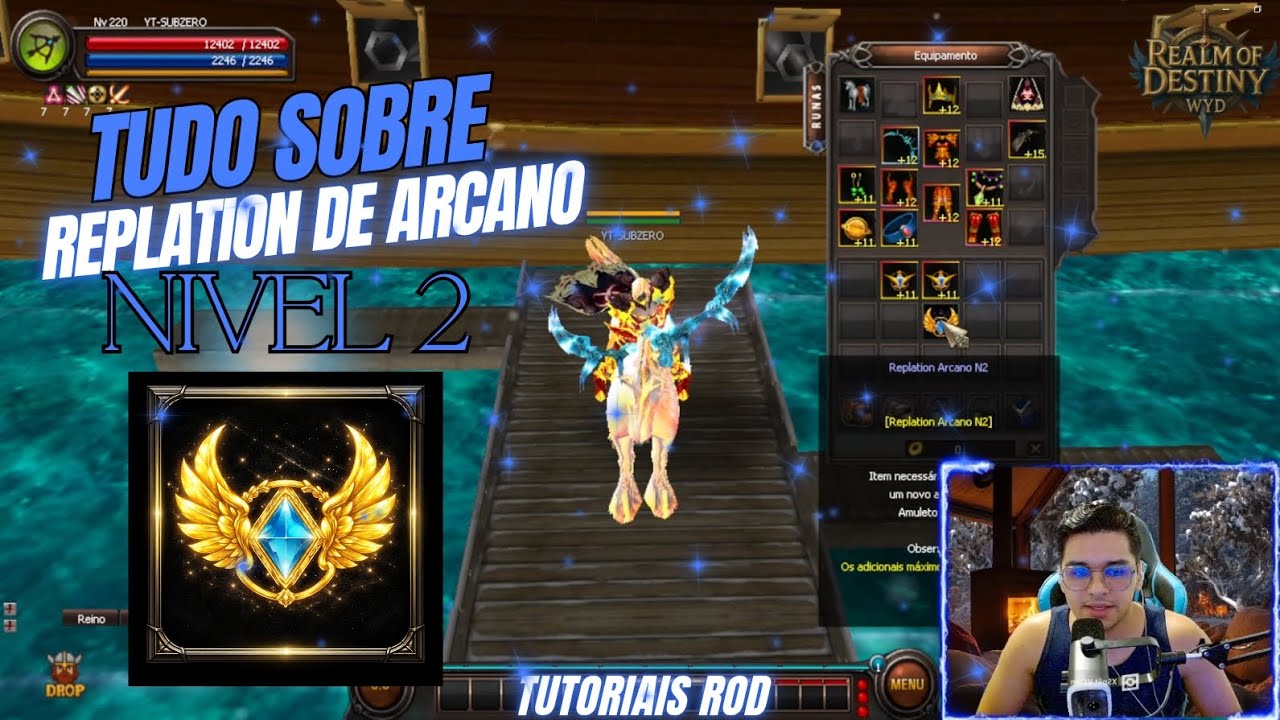 REPLATION DE ARCANO N2 🏆 | REALM OF DESTINY 👑