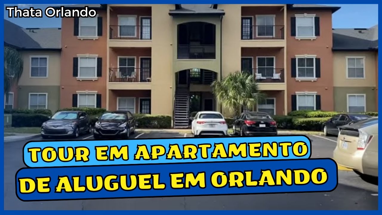 Tour completo em um apartamento em Orlando e com o valor de aluguel atualizado em 2022.