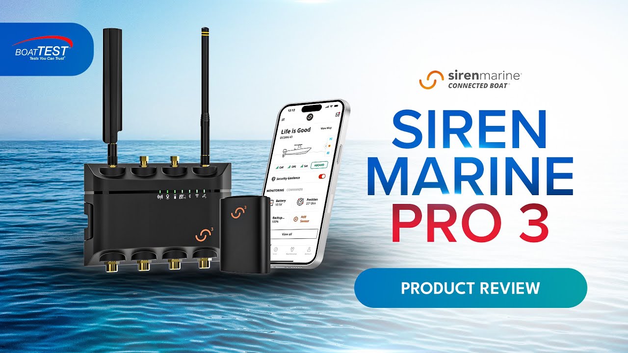Siren Marine 3 Pro | Обзор продукта от Siren Marine на выставке FLIBS 2025