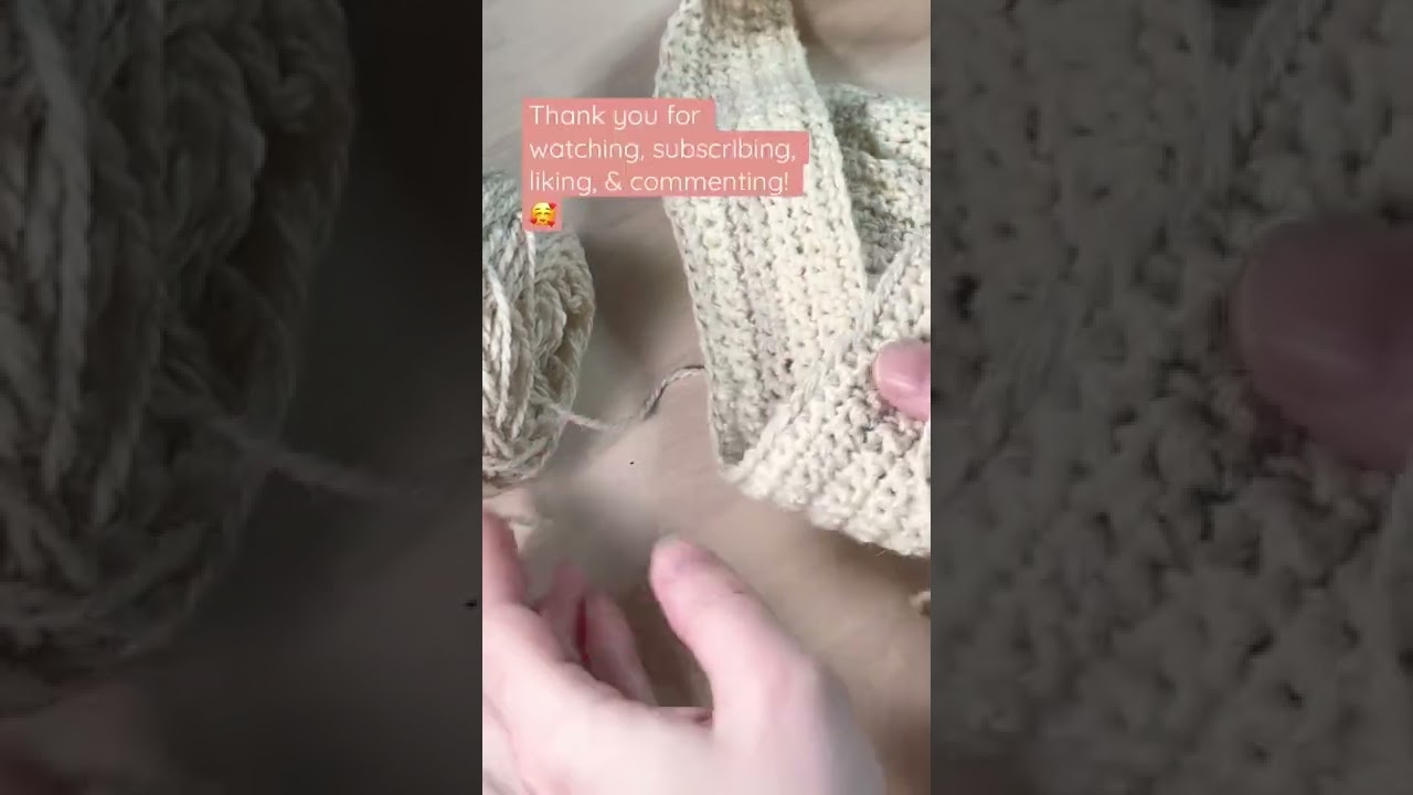 1st YouTube Video Available Now | Temperature Blanket | Crochet With Me | Häkeln | Virkata | Tejer