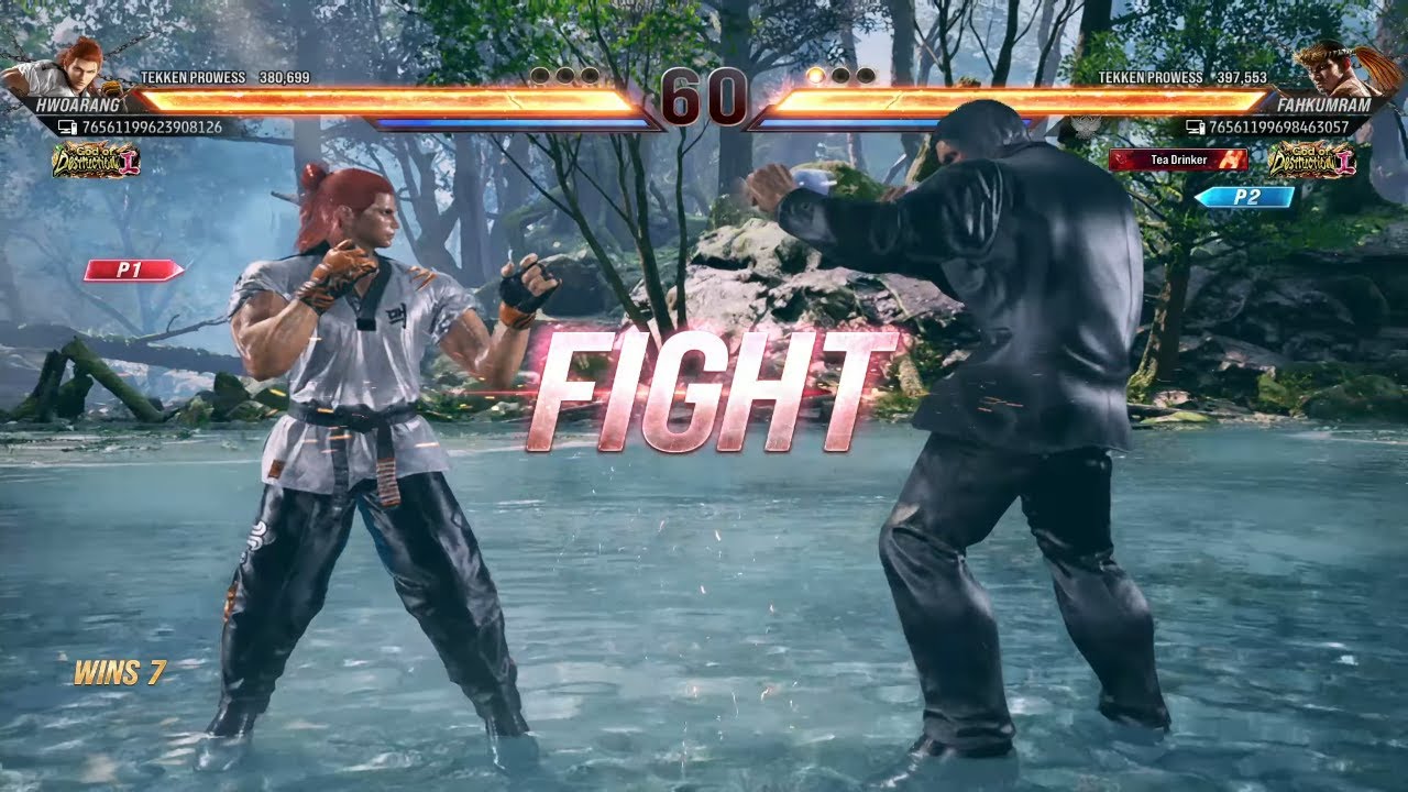 FAHKUMRAM VS HWOARANG TEKKEN 8 ONLINE RANK
