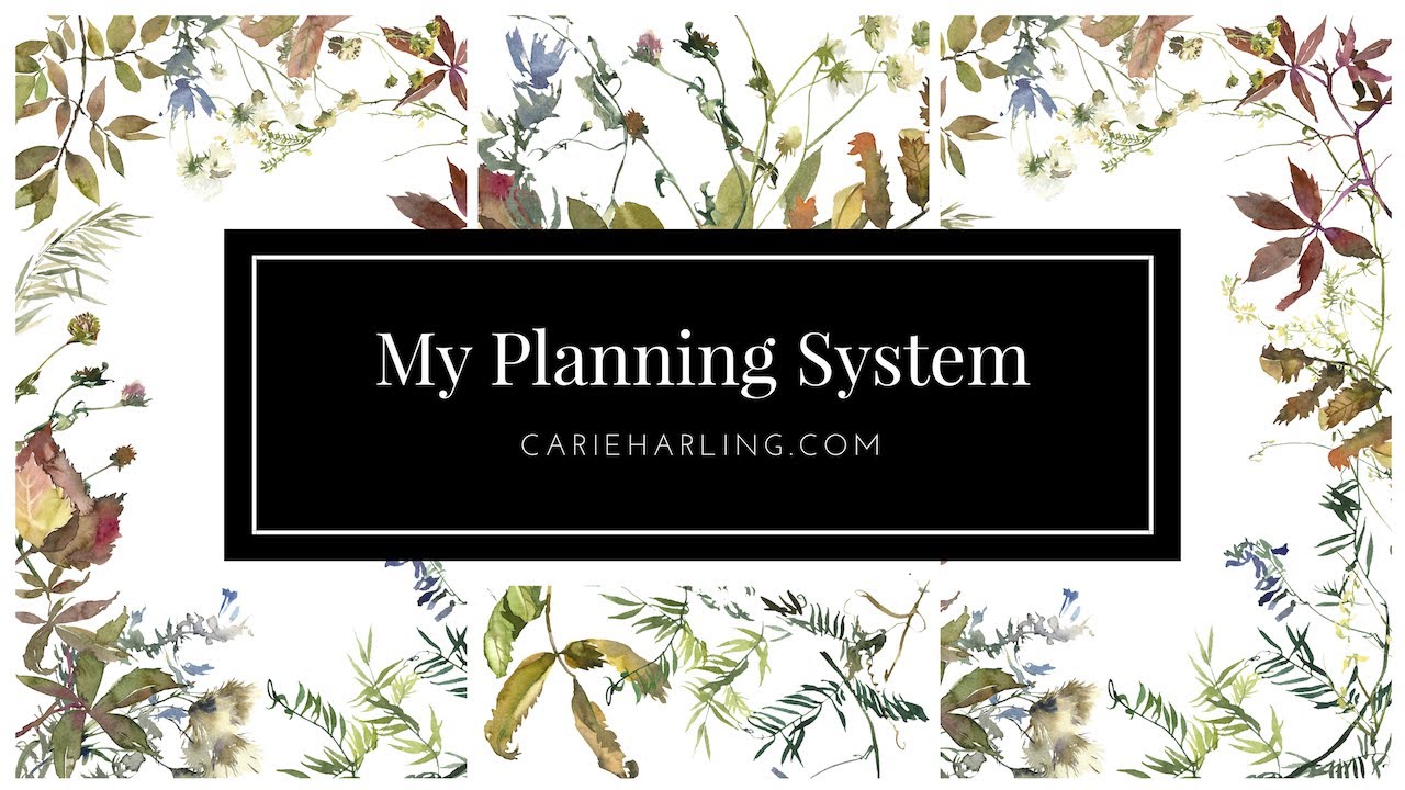 My Planning System