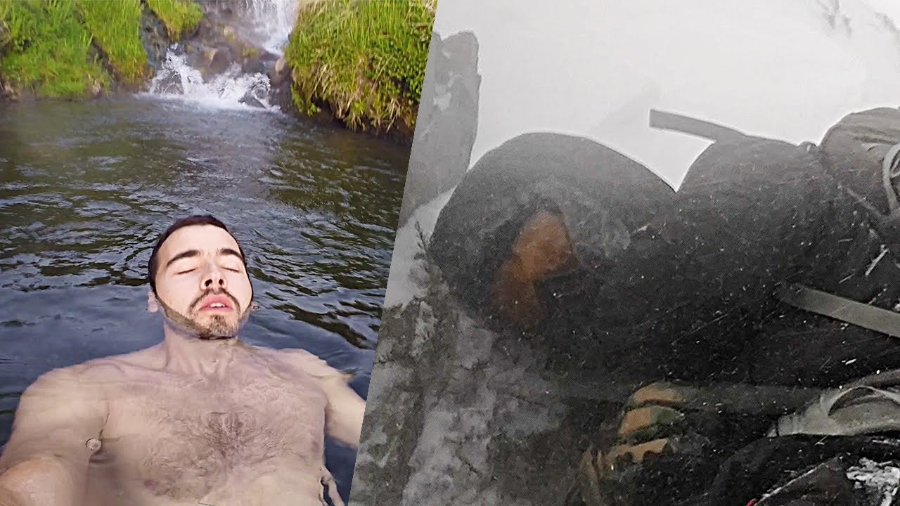 Así cambia el clima en las montañas - Valle Aguas Calientes, Nevados de Chillán.
