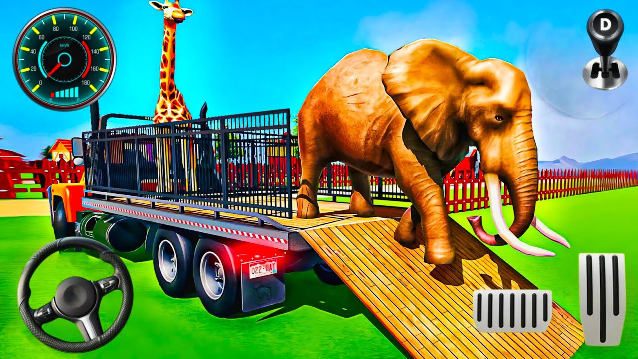 Animal Truck Simulator 🚛🐄 Long Route Delivery Android GamePlay
