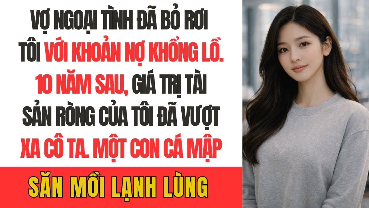 Vợ ngoại tình đã bỏ rơi tôi với khoản nợ khổng lồ. 10 năm sau, giá trị tài sản ròng của tôi đã vượt