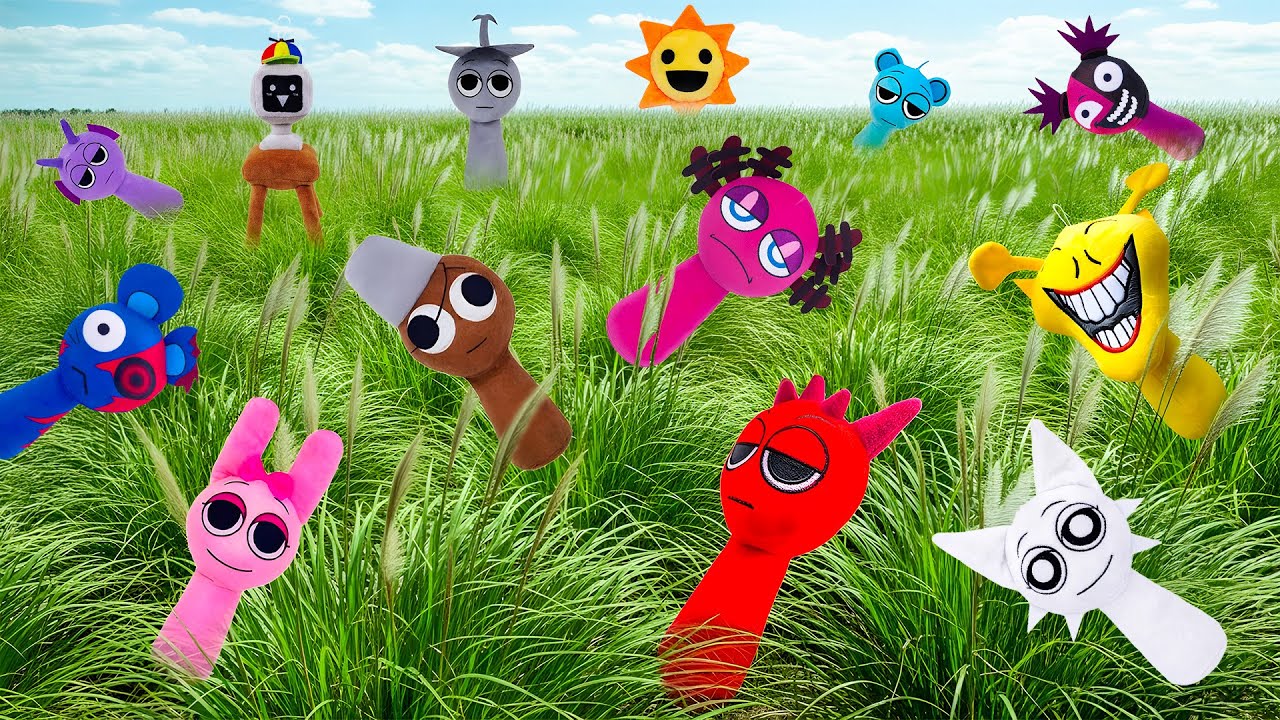 Невероятно! Спрунки исчезает в траве всего за 1 секунду!