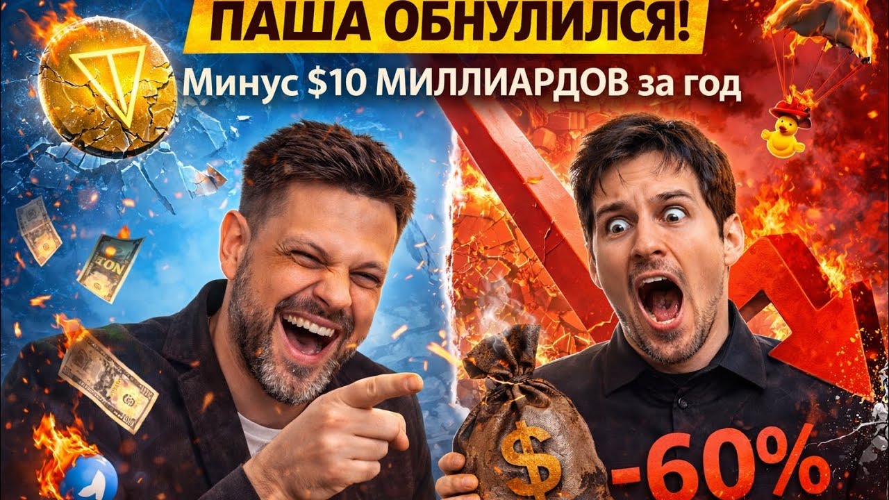 Минус 60% состояния: что произошло с Павлом Дуровым?