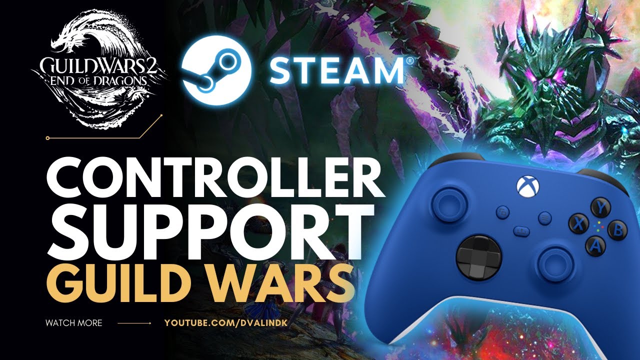 Guild Wars 2 Controller Support | How to Play Guild Wars 2 with a Controller (Xbox & Playstation)