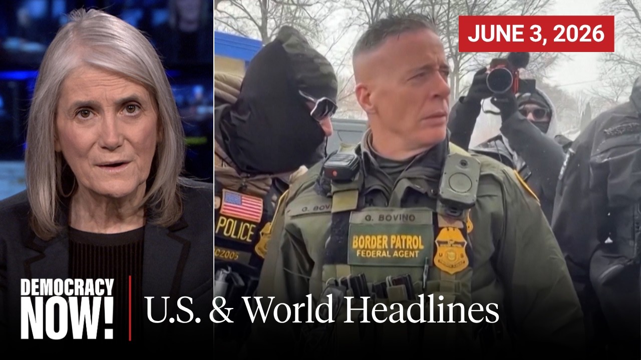 Top U.S. & World Headlines &mdash; June 3, 2026