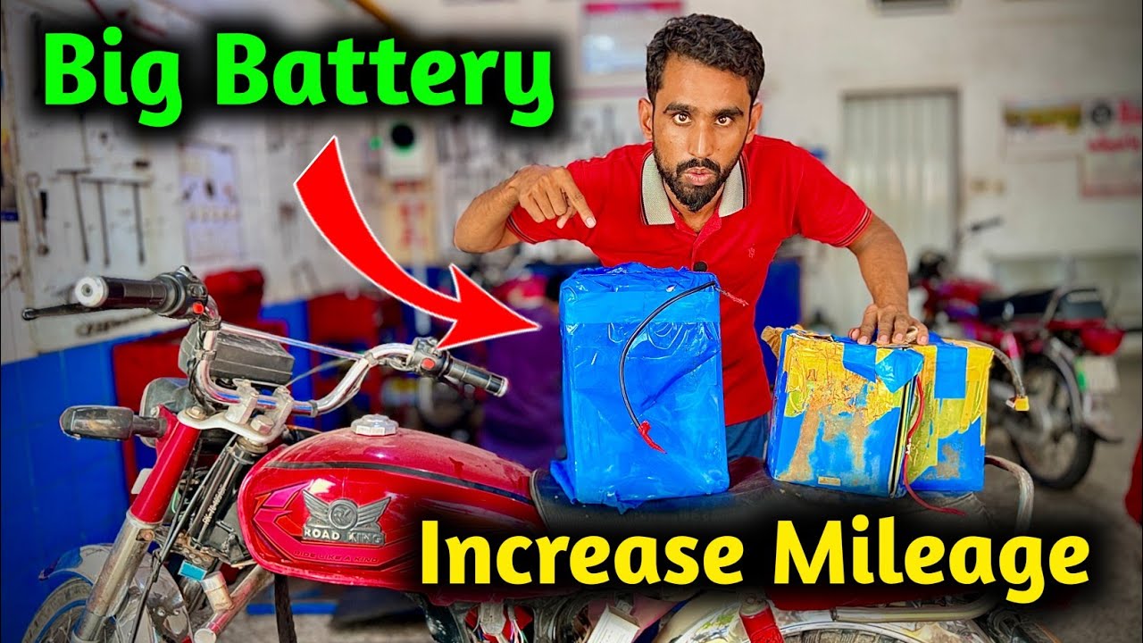 How to Replace Electric Bike with Big Battery
