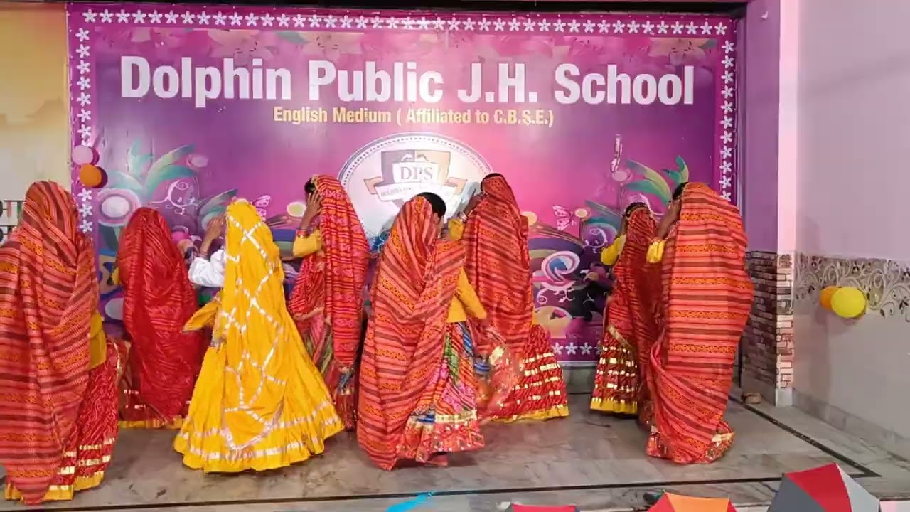 Marjani jhanjar dance by class-5th  & 6th Students | Annual Function 2026 | Dolphin School Agra