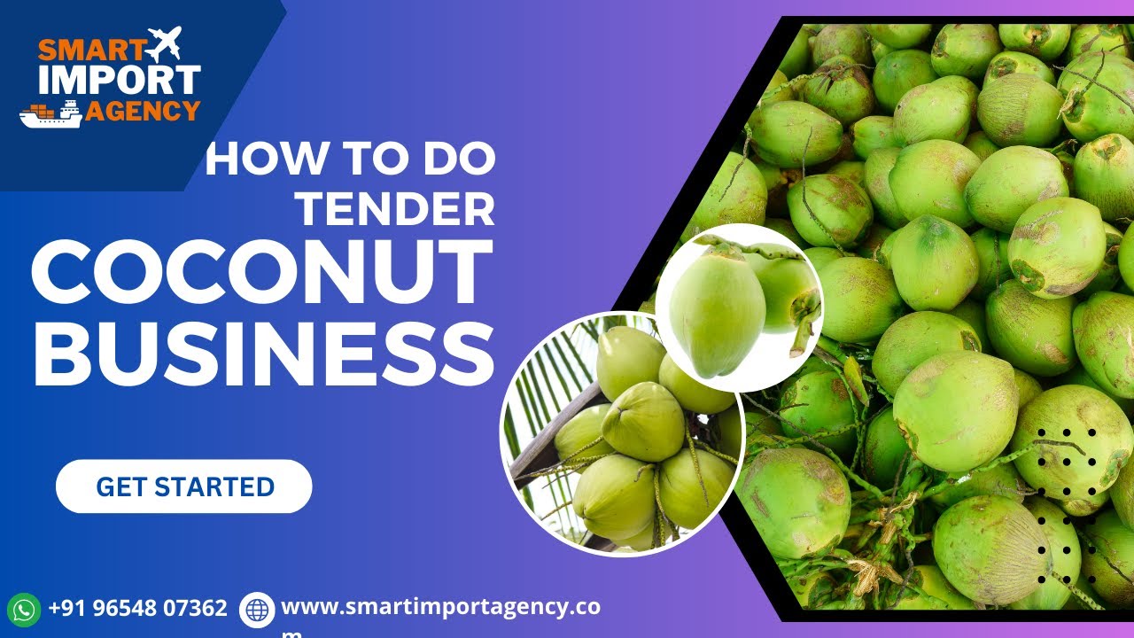 Tender Coconut Business [Water coconut][Tender coconut]