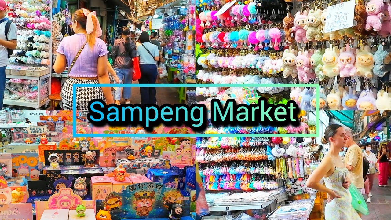 Sampeng Market, Best Cheapest Market Shopping in Bangkok Thailand, สำเพ็ง Update ​ 30/04/25