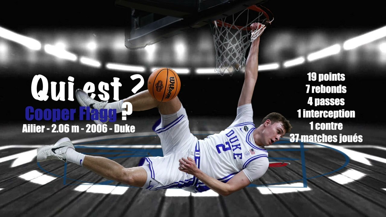 NBA Draft 2025 : Qui est Cooper Flagg ?