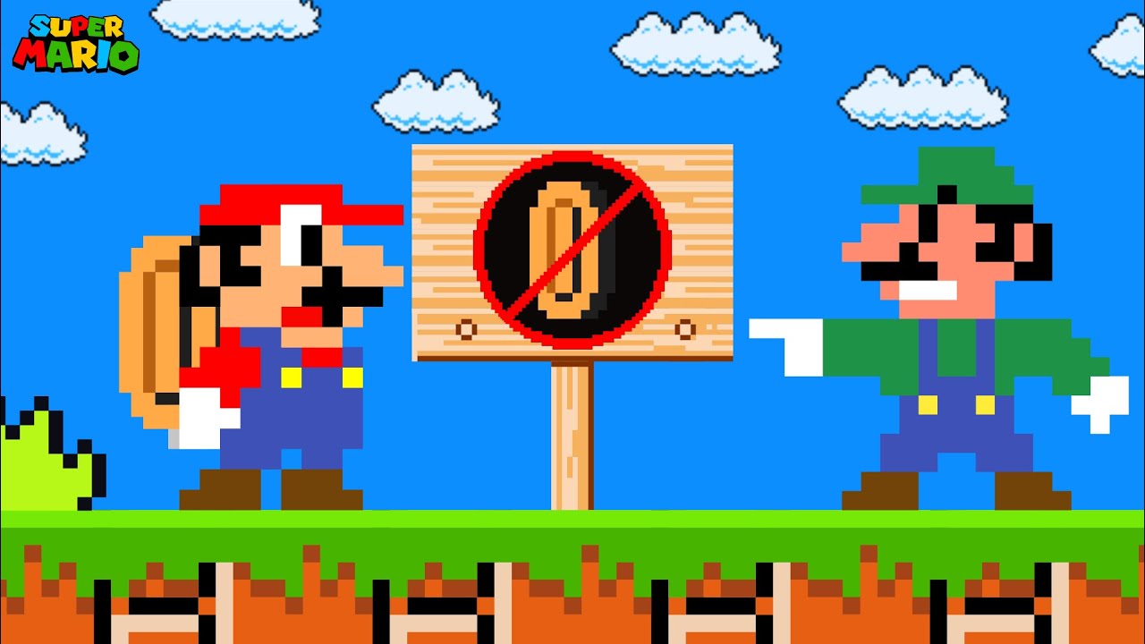 Mario and Luigi But Coin are Forbidden here...